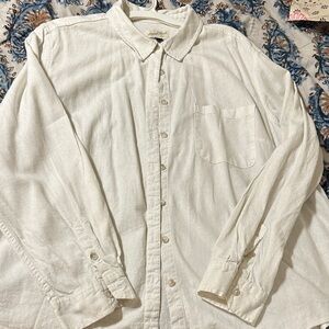 Universal Thread Cream Casual Button Down Shirt